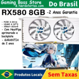 (Armazem Brasil)  AXSNOW RX580 8GB