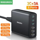 Carregador Rápido Rocoren 100W