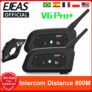 Par Intercomunicador EJEAS V6 Pro Plus