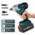 Chave de Impacto Brushless para usar Bateria Makita 21V ou Prostomer