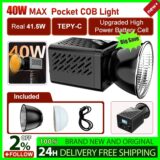 Forzago Mini Bowens Mount Video Light para Fotografia