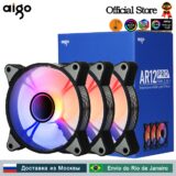 10x Fans Aigo AR12 PRO ARGB 74CFM