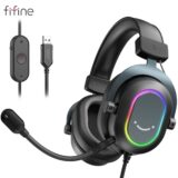 Fifine Dynamic RGB Gaming Headset