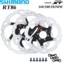 Disco de Freio Shimano XT RT86 Ice-Tech 6 Parafusos (160–203mm)