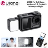 Ulanzi LM18 IPX5 Luz de Preenchimento de Vídeo LED