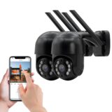 Câmera de Segurança Wi-Fi Icsee com Monitoramento Externo