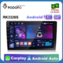 Podofo Rádio 2DIN CarPlay Android 4G