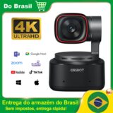 OBSBOT Tiny 2 Combo  Webcam PTZ 4K com IA