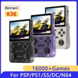 Console Retrô Portátil KINHANK K36