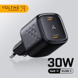 VolTME Carregador GaN III 30W com Porta USB-C
