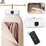 Secador de Roupas Portátil Dobrável Elétrico UV