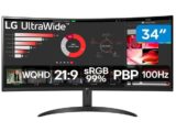 Monitor 100Hz WQHD Curvo UltraWide 5ms LG 34WR50QC-B 34″ 2 HDMI
