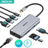 Adaptador Mokin 8 em 1 USB C Hub