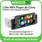 Rádio Multimídia ESSGOO 5 Polegadas Wireless