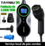 Tayniu Carregador Portátil para Carros Elétricos 7kW 32A e 3.5kW 16A