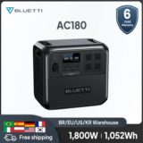 Bluetti AC180 1052Wh 1800W Estação de Energia Portátil