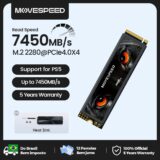 Movespeed SSD NVME 1 TB 7450 Mb/S