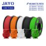 Jayo PETG Filamento 3D 1.75mm Alta Velocidade 5 Rolos