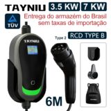 Taylorniu SmoothPro Tipo 2 | 3.5kW / 7kW | 16A / 32A | 6m | Bivolt