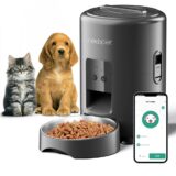 NewPet Alimentador Automático 2L para Cães e Gatos Versão Botão e Wifi