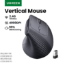 UGREEN Vertical Mouse Sem Fio Ergonômico 4000DPI