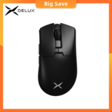 Delux M900mini PRO Mouse Gamer Sem Fio Ultraleve 40g PAW3395