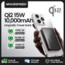 Movespeed P04 Power Bank Magnético Sem Fio Qi2 10000mAh PD 30W