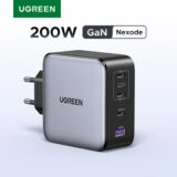 Carregador Rápido Ugreen 200W GaN Nexode PD 3.1