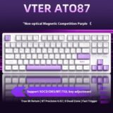 Teclado Magnético TKL VTER ATO87 8K
