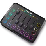Vedo RGB Gaming Audio Mixer Interface XLR 48V