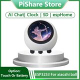 DeepSeek XiaoZhi AI Robot Ball ESP32-S3 com LCD de 1.28 polegadas para