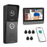Intelar IN-072 Campainha Sem Fio Com Câmera E Intercomunicador De Vídeo
