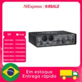 Teyun Q24 Interface de Áudio Profissional USB