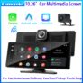 Tela Multimídia Portátil CarPlay/Android Auto Sem Fio