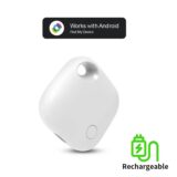 Etiqueta Localizador Bluetooth Recarregável Android Find My Device