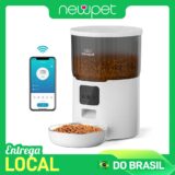 Newpet Alimentador Automático Pet 4L Wi-Fi Tuya