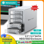 Yottamaster DataStriver Gabinete 5 Baias 2.5/3.5 SATA USB 3.0