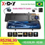 XGody Retrovisor com câmera 1080P