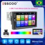 Essgoo 7″ 1 Din MP5 Player com Tela Touchscreen e Bluetooth