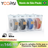 Yoopai Caixa de Armazenamento de Filamento 4PCS