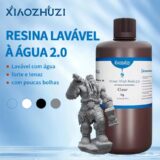 XiaoZhuzi Resina 3D Baixo Odor Lavável Alta Precisão 405nm 1Kg