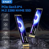 Eaget SSD NVMe M.2 2280 PCIe 3.0×4 3500MB/s 512GB