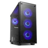 Gabinete Gamer Redragon Wheel Jack, Mid Tower, Lateral e Frontal em Vidro
