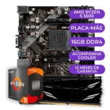 AMD Ryzen 5 5500   B450M   16GB DDR4