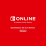 Nintendo Switch Online 12 Meses