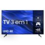 Smart TV Samsung 58 UHD 4K 58CU7700 2023, Processador Crystal 4K, Gaming Hub Tela sem Limites