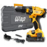 WAP Parafusadeira Furadeira Impacto Bivolt 21v K21 Wap + MaletaFuradeira Impacto 21V Bivolt