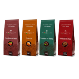 Kit 4 Cafés Torrado e Moído Aromatizados – Variedade de Aromas