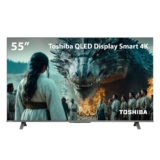 Smart TV QLED Toshiba 55″ 4K Google TV 3 HDMI 2 USB Wi-Fi