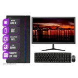 Computador Completo Mancer, Intel Core i5, 8GB DE RAM, HD 500GB, Monitor 19″ + Kit Teclado e Mouse